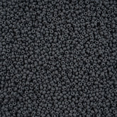 10/0 Preciosa PermaLux Seed Bead Dyed Chalk Gray Matte